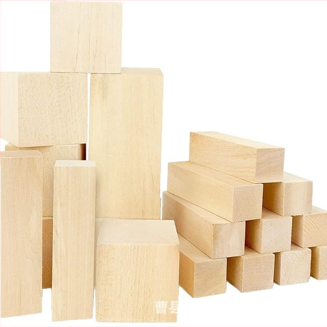 Lin jun Drevený blok DIY Graffiti pre deti – Pevný drevený blok, Moderný minimalistický dizajn