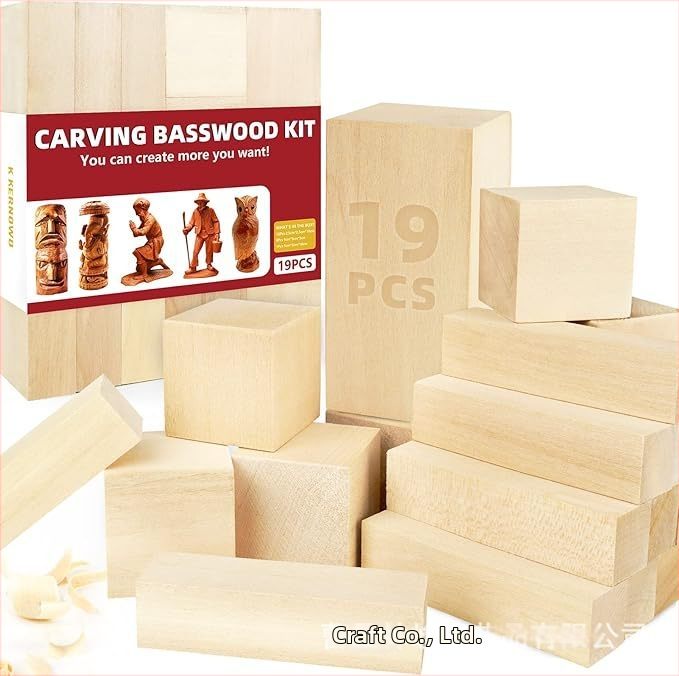 Lin jun Drevený blok DIY Graffiti pre deti – Pevný drevený blok, Moderný minimalistický dizajn