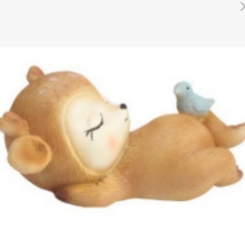 Σετ φιγούρων ελαφιού από ρητίνη για αυτοκίνητο και οικιακή διακόσμηση — γλυκό καρτούν στυλ, κατάλληλο ως διακόσμηση τούρτας