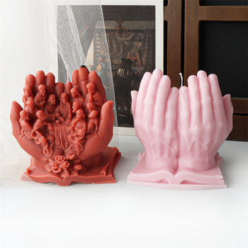 Μορφή από σιλικόνη για κεριά με θέμα Τελευταίο Δείπνο, χειροποίητη, για αρωματικά κεριά – ακανόνιστος σχηματισμός