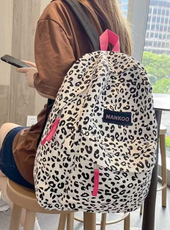 Женска раница, канвас, 36–55 л, стил уличен тренд, райета