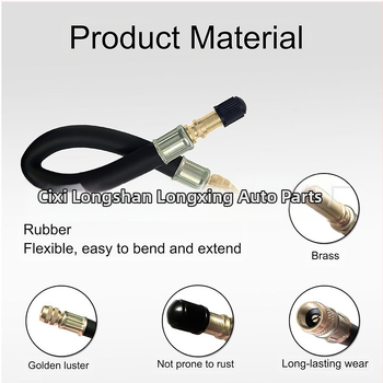 Σετ επεκτατήρα βαλβίνας για ελαστικά tubeless — χαλκός βαλβίνας, βιδωτή εγκατάσταση, κοινός πυρήνας, κατάλληλο για αυτοκίνητα, φορτηγά και ποδήλατα