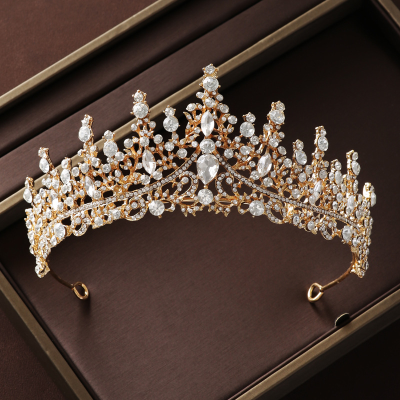 Baroko karūnos galvos aksesuarų rinkinys, medžiaga: lydinys