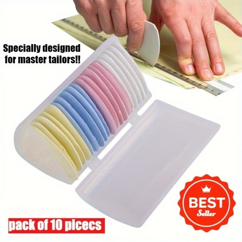 Set krednog označavanja za krojenje i šivanje, uključuje praškastu kredu i marker olovku, Grandma Textile