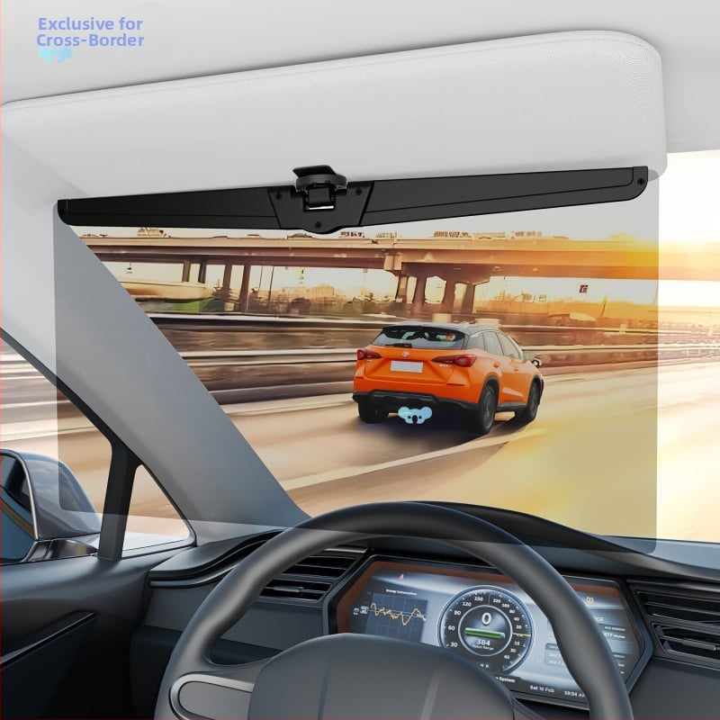 Toyota rozšírenie slnečného tienidla pre auto, Polarizované, Plastové, Inštalácia kliknutím