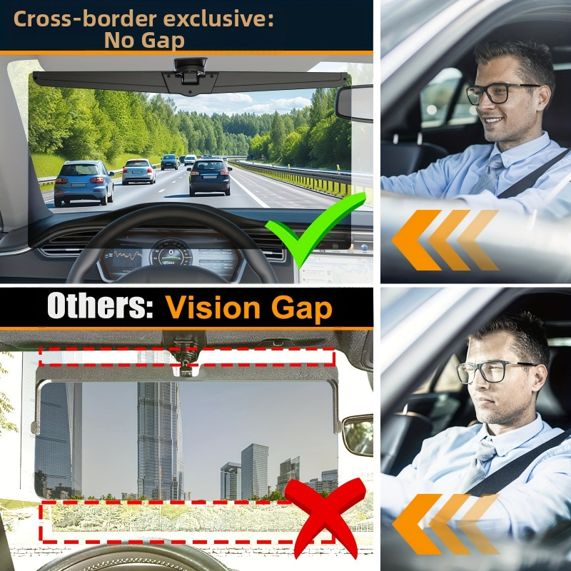 Toyota rozšírenie slnečného tienidla pre auto, Polarizované, Plastové, Inštalácia kliknutím