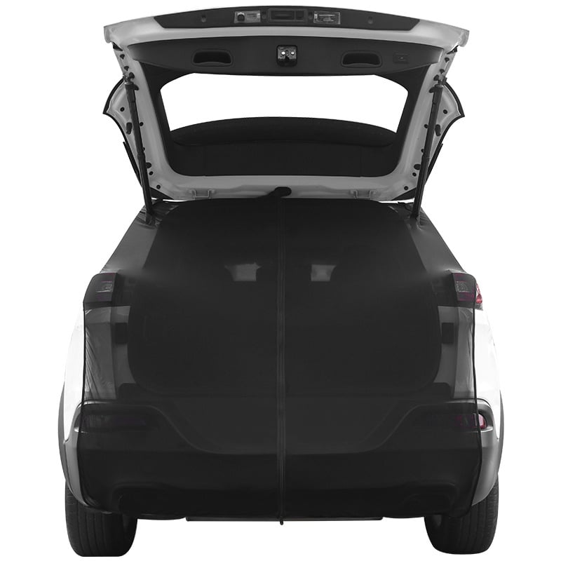 Automobilio galinių durelių tinklas – skaidrus, nuo vabzdžių, aukštos tankio Ice Silk tinklas, pakabinimo tipas