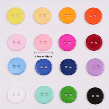 Junori DIY komplet gumba za djecu – plastični gumbi – dizajn srce‑medvjed