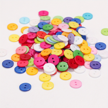 Junori DIY komplet gumba za djecu – plastični gumbi – dizajn srce‑medvjed