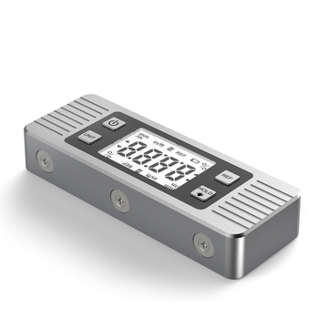 Skaitmeninis kampometras su inclinometru ir lygiu, magnetu, 90° goniometras su skaitmeniniu displeju (skaitmeninis displejs, inclinometro, lygiu, magnetu, 90°)