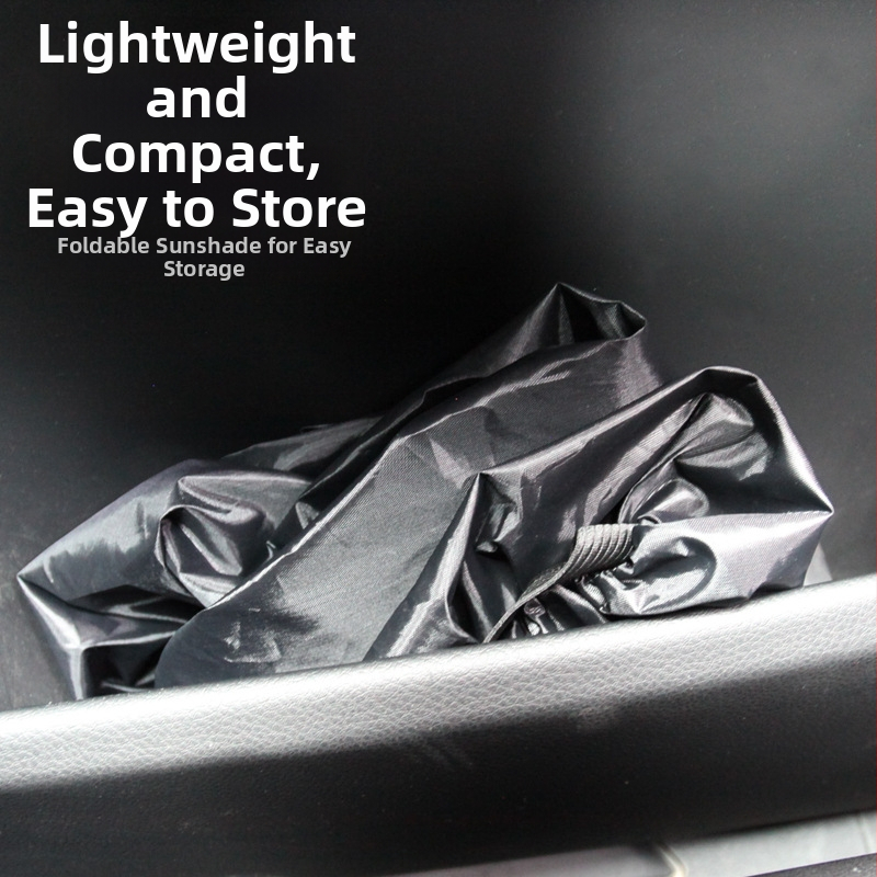 Kryt volantu zo 190T materiálu, slnečná clona a tepelná izolácia, univerzálna kompatibilita, montáž na zapínanie