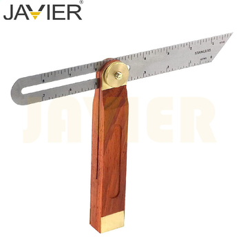 Ρυθμιζόμενος μετρητής γωνίας με λαβή από rosewood και ανοξείδωτο ατσάλι, μεταβλητός, JAVIER, ανάλυση 1
