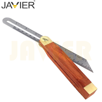 Ρυθμιζόμενος μετρητής γωνίας με λαβή από rosewood και ανοξείδωτο ατσάλι, μεταβλητός, JAVIER, ανάλυση 1