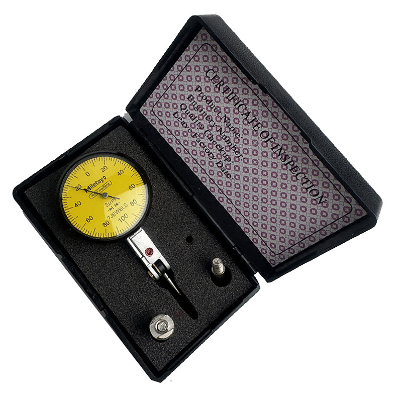 ETOPOO Δείκτης κυλινδρικός με μοχλό, αντι-κραδαστικός, αντιμαγνητικός, εμβέλεια 0–0,2 мм, διακριτικότητα 0,002 мм