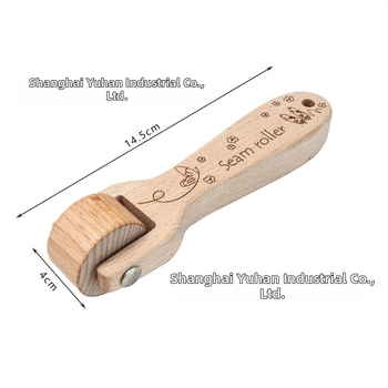 Šivalački valjak i pritiskajući valjak od čvrstog drva za patchwork – alat za šivanje DIY