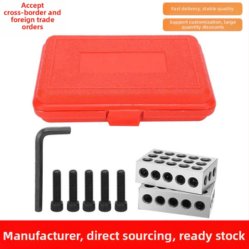 JAVIER paralēlie plākšņu bloki, 23 caurumi, konfigurācija 1-2-3, metriski un impērijas standarti