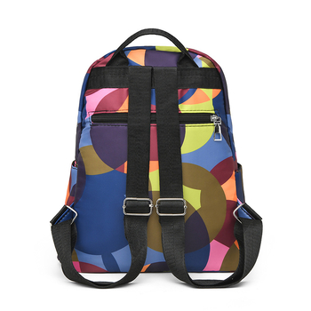 Najlon ruksak - gradska jednostavnost, Zima 2024, zatvarač, poliester podstava, unutarnji džep za ID