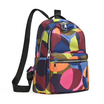 Najlon ruksak - gradska jednostavnost, Zima 2024, zatvarač, poliester podstava, unutarnji džep za ID