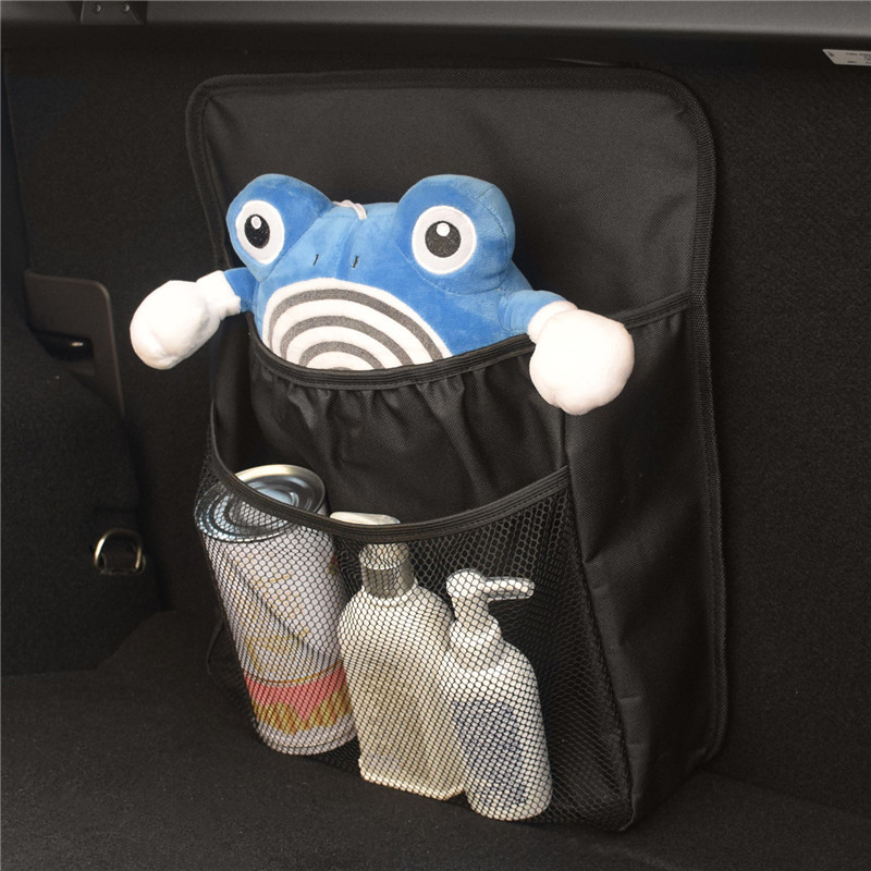 Vješena torba za pohranu iza stražnjeg sjedala automobila – vodootporna Oxford tkanina, velik kapacitet, s ručkom