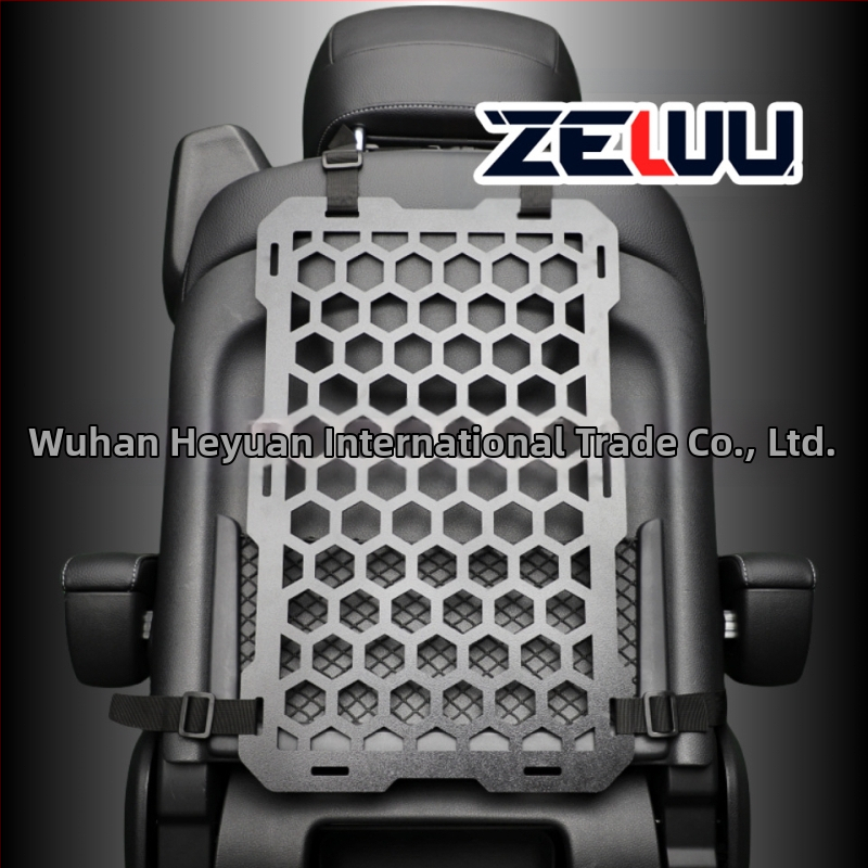 Hexagonálny panel MOLLE na zavesenie do automobilovej sedačky – plastový, vodotesný a odolný voči zaťaženiu, univerzálna kompatibilita