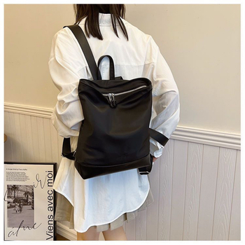 Ανδικο-γυναικείο σάκιδιο πλάτης από πολυεστέρα με επένδυση από νάιλον, αντικλοπτικό, ιδανικό για ταξίδια, με μεγάλη χωρητικότητα