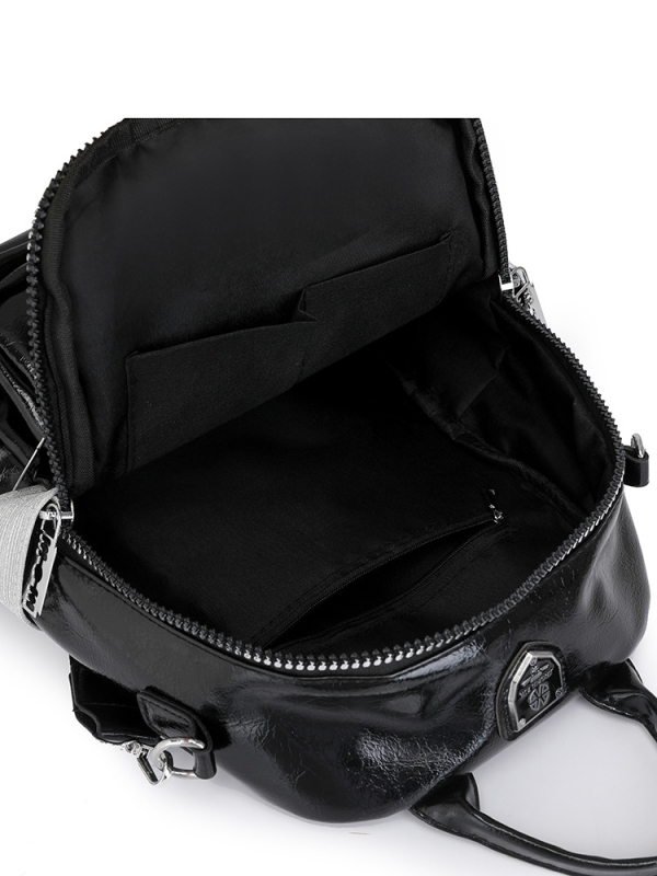 PU ranac velike kapacitete, zatvaranje zipom, pretinac za prijenosno računalo, džep za telefon, poliesterska podstava