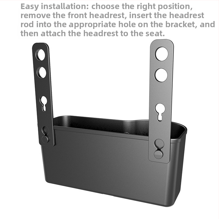 Заден органайзер за кола с държач за чаши — модел ST-1506, PP материал, персонализируем