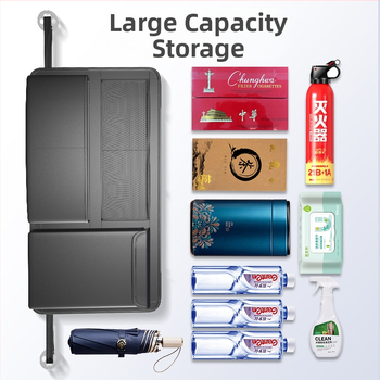 Δερμάτινη τσάντα αποθήκευσης αυτοκινήτου για πορτμπαγκάζ, κρεμαστή σχεδίαση, ανθεκτική στην πίεση, καθολική συμβατότητα