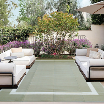 Plastična kamping podloga, lagana i prijenosna za RV i dvorište, otporna na vlagu, moderan minimalistički stil, periva