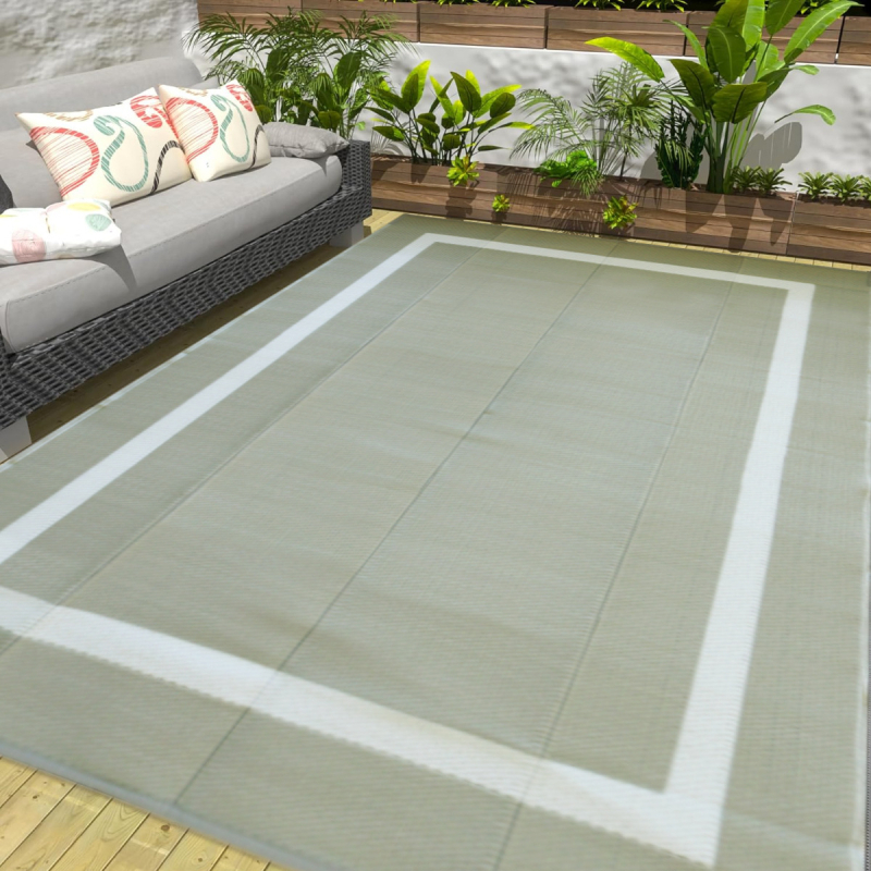 Plastična kamping podloga, lagana i prijenosna za RV i dvorište, otporna na vlagu, moderan minimalistički stil, periva