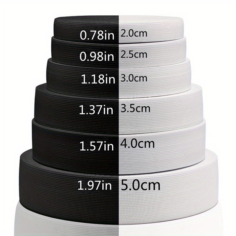 Еластична лента със стил на бродерия, марка Grandma, обикновено тъкане, без обработка