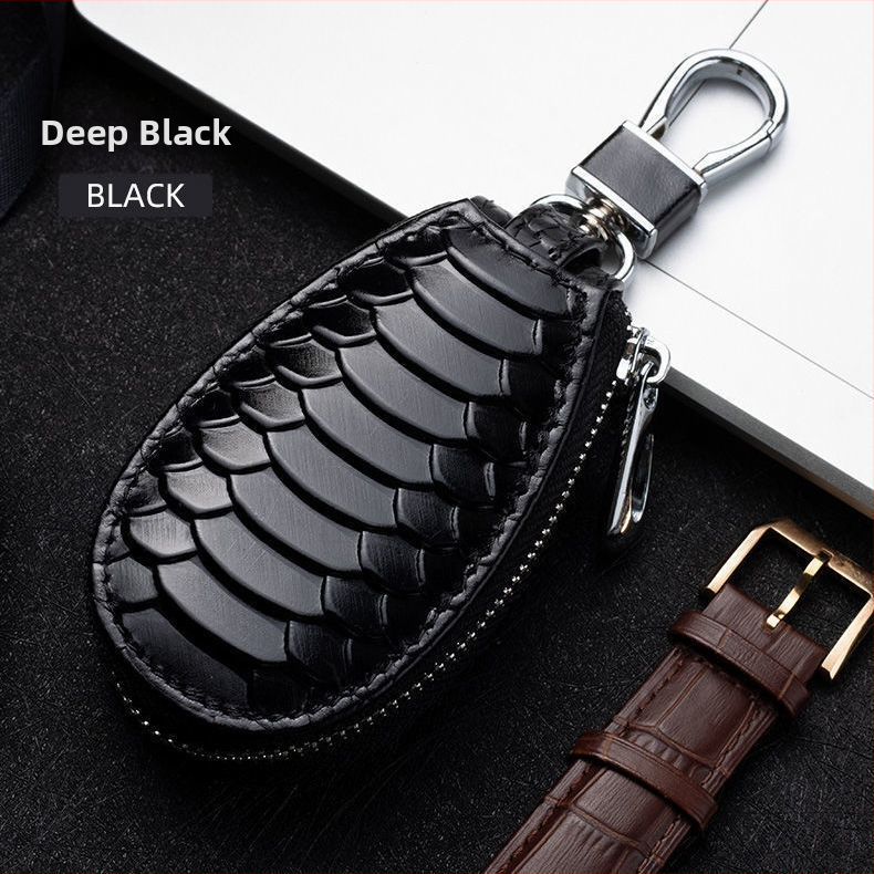 Raktų dėklas - neutralaus dizaino; medžiaga: Kita; raštas: Kita; stilius: Verslo elitinis; kasdieniam naudojimui.