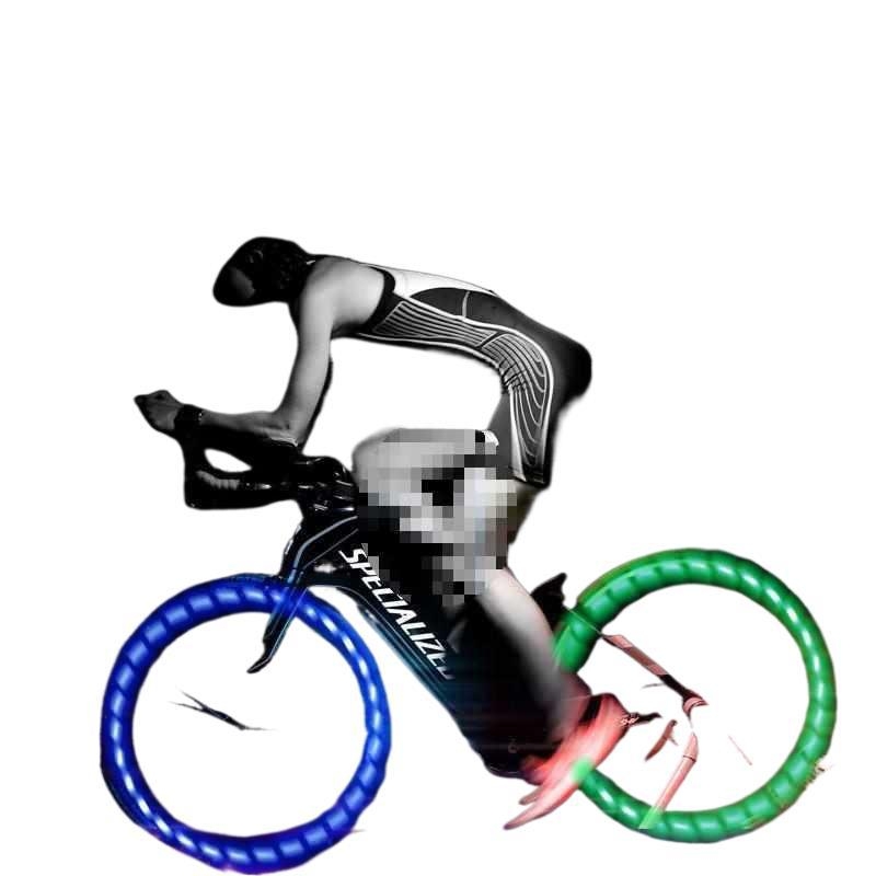 Saulės energijos LED lemputė automobilių ratų hub dangteliui, daugiaspalviu mirksėjimu ir logotipo kontūru