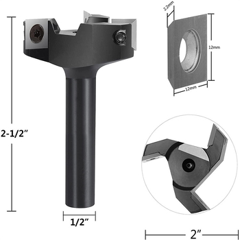 Фреза за рутер за дърво – Т-образна прорезна и гнездна фреза, с три и четири ръба, Wu марка