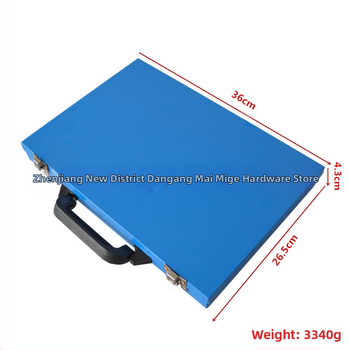 170 части комплект HSS нитридно обработени спирални свредла в метална кутия