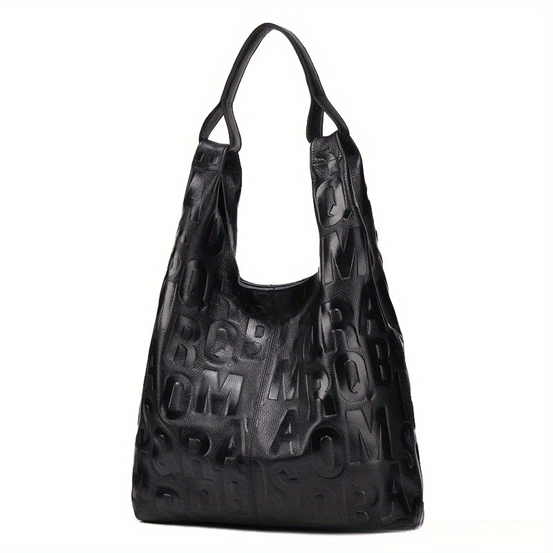 Torba Tote od prave kože, zatvaranje na zip, unutarnja džep sa zipom, horizontalnog kvadratnog oblika, jedna ramena traka