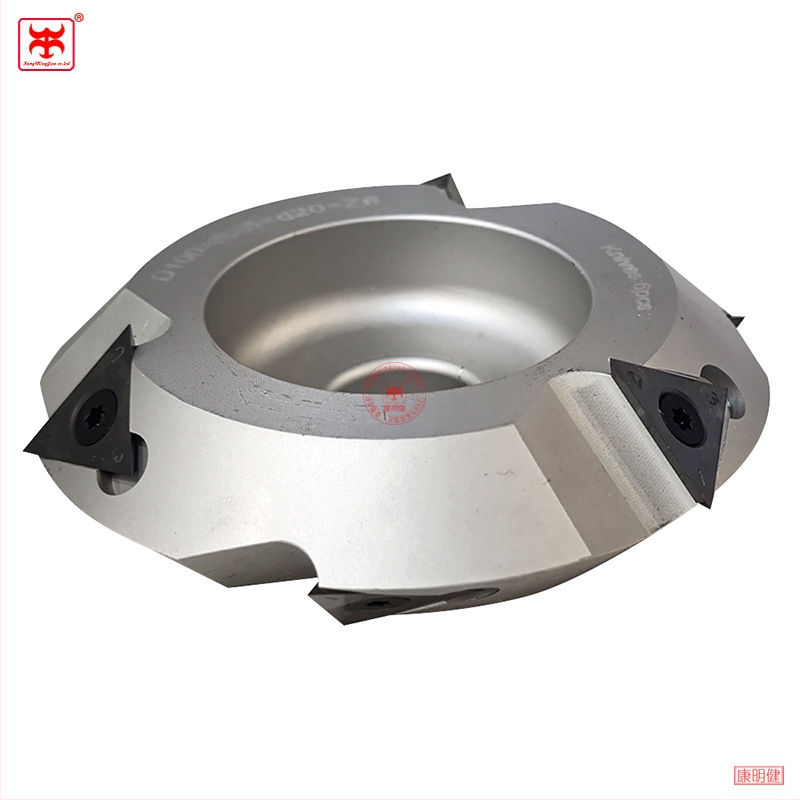 Zliatinová V‑tvarná fréza s lištou – drážkovacia čepeľ, viacnásobná konštrukcia, vhodná pre drevo, MDF a laminované dosky