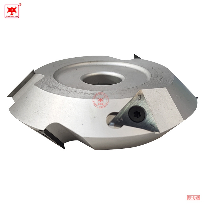 Zliatinová V‑tvarná fréza s lištou – drážkovacia čepeľ, viacnásobná konštrukcia, vhodná pre drevo, MDF a laminované dosky