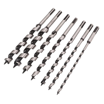 7-частен комплект спирални дърводелски свредла SDS-Plus с удължени битове