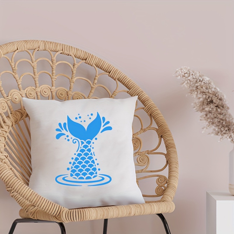 PET šablonas vaikams iš jūros serijos DIY motyvams su iškirpte – PET medžiaga; neimportuota; be IP licencijos