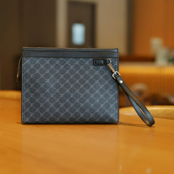 Ανδρικό clutch PU δερμάτινο τσαντάκι, επένδυση πολυεστέρα, επιχειρηματικό ταξίδι, άνοιξη 2024