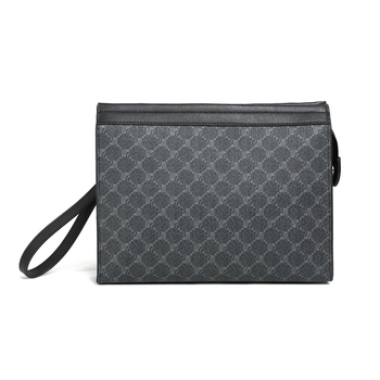 Ανδρικό clutch PU δερμάτινο τσαντάκι, επένδυση πολυεστέρα, επιχειρηματικό ταξίδι, άνοιξη 2024