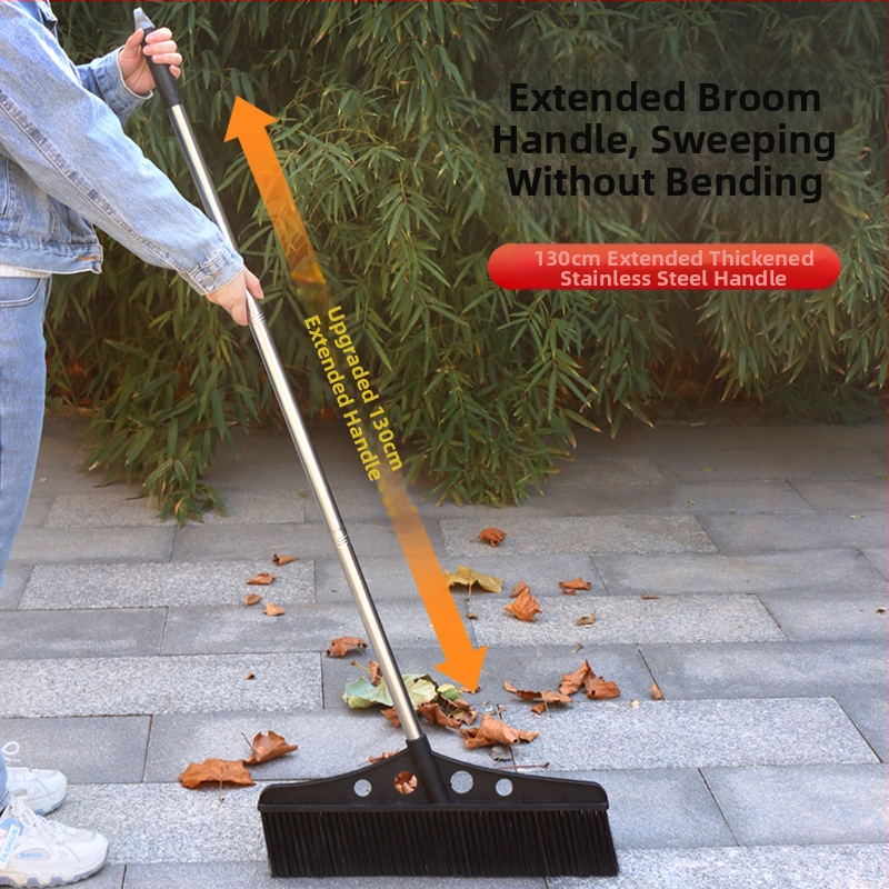 Метла за двор, пластмасова, марка Shang Ya