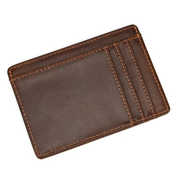 Картодържател от първокласна телешка кожа – водоустойчив, ултралек, антибактериален