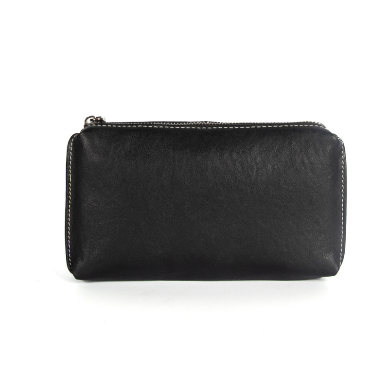 Pánska kožená klutch taška, koža najvyššej vrstvy hovädzieho dobytka, mestský štýl, odolná voči opotrebeniu, značka Matt.