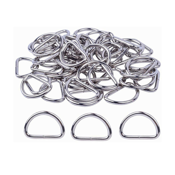 Set od 50 metalnih D kopči u polukružnom obliku za traperice – Fruit