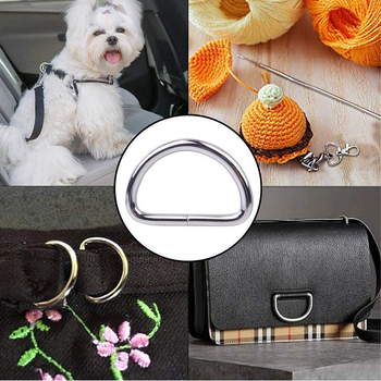 Σετ 50 μεταλλικές αγκράβες τύπου D με ημικυκλικό σχήμα για τζιν – Fruit