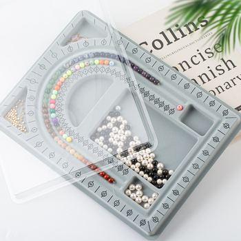 Perlų plokštelė apyrankėms – rankų darbo DIY plokštelė su dangteliu ir matavimo dialiu (Kilmė: Suzhou; Papuošalų plokštelė; 2024 vasara; Apdorojimas ar pritaikymas: Ne)