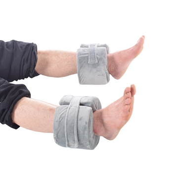 Ápolási nyomásfekély elleni párna, modell 1231, anyag: kristály bársony + szivacs + cipzár, márka Shunshun, lábra használható.