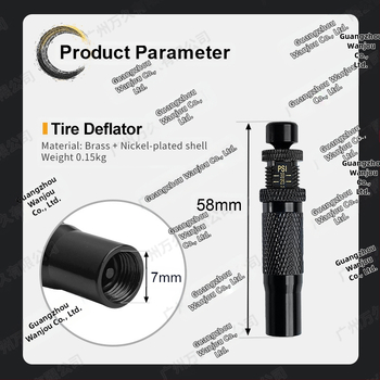 Automatinis padangos oro išleidimo vožtuvas – nešiojamas, greitas slėgio mažinimas, tinkamas visureigiams ir dykumoms, PSI rodmenys